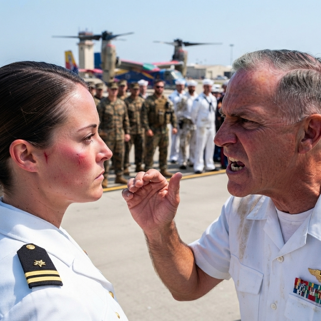 WHOLE STORY: The Admiral’s hand cracked across my face in front of 5,000 frozen troops—and I didn’t flinch