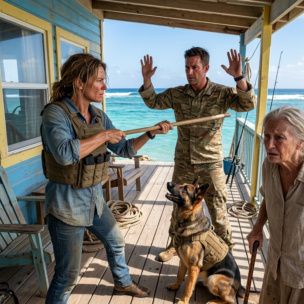 WHOLE STORY:  I survived a DECADE of combat only to come home and find a STRANGER aiming a