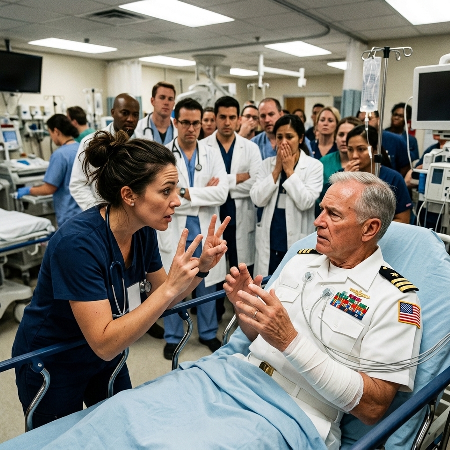 Coworkers Set Up a Rookie Nurse with a Deaf Navy SEAL to Humiliate Her — The Karma That Followed Was Legendary