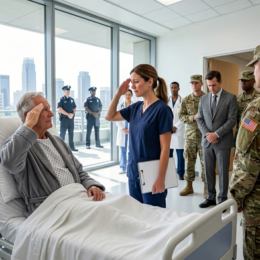Arrogant Surgeon Humiliated Quiet ER Nurse — Until a Four-Star General Saluted Her and the Hospital Went Silent