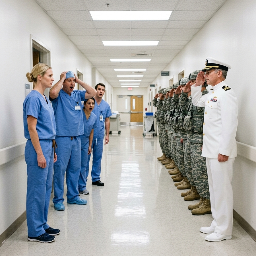 They Fired the Quiet Nurse in Front of the Whole Hospital—Until a Colonel Landed on the Roof and Saluted Her