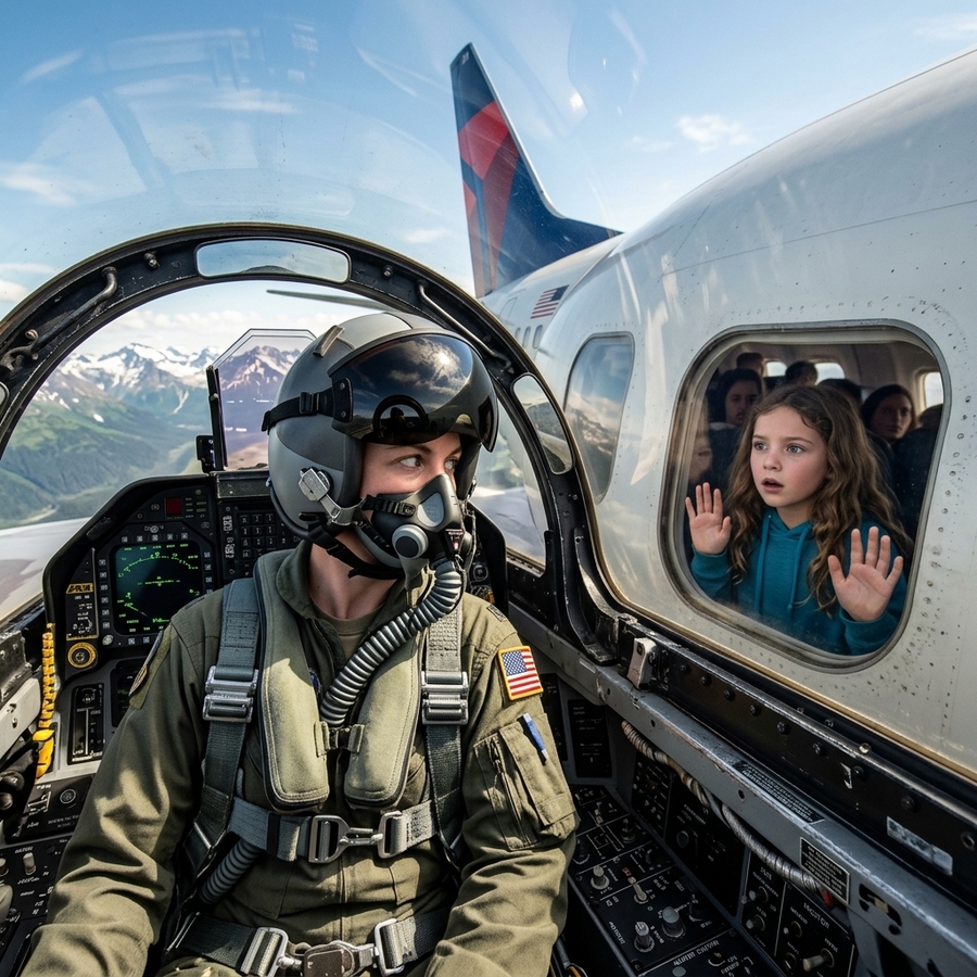 The Squadron Named Female F-22 Pilot Call Sign “Kid” To Mock Her — But When A Pilotless 757 Jet Reported Mayday, What She Did Stunned Them All