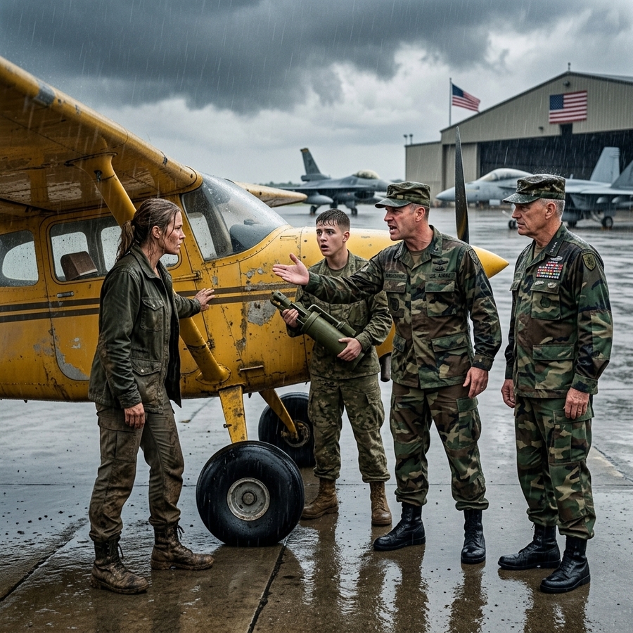 They All Laughed When She Stepped Forward — But Then a Crop Duster in a Rusty Cessna Did What 13 Pilots Couldn’t and Saved 4,000 Lives