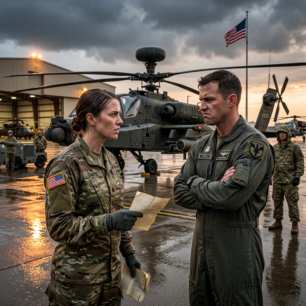 They Said a Woman Couldn’t Fly an Apache Helicopter — Then 500 Soldiers Were Trapped and She Became Their Only Hope