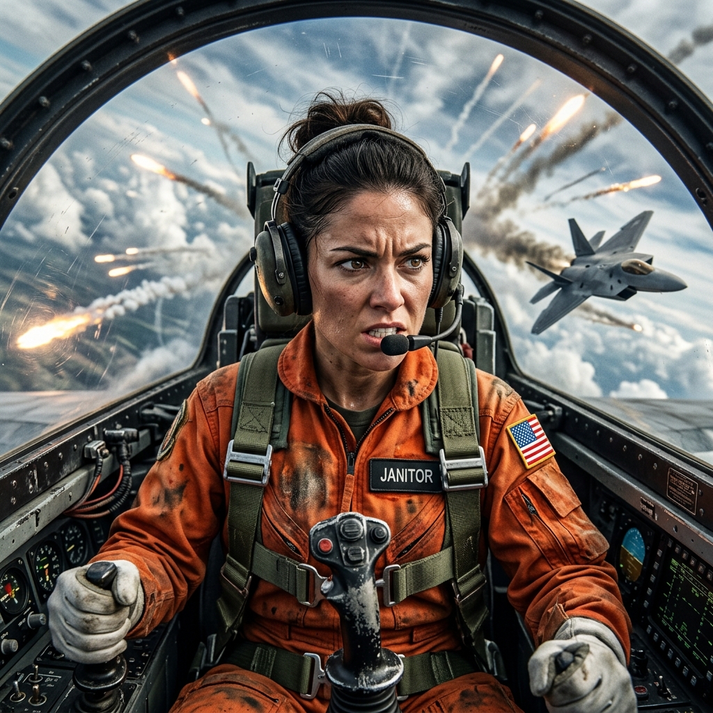 Former Ghost Pilot Spent Her Days Mopping Floors — Until a Navy SEALs’ SOS Light Called Her Back Into the Sky