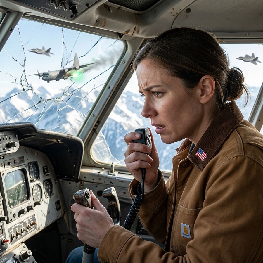 They Thought She Was Just a Normal Mechanic and Looked Down on Her — Until Her Call Sign Summoned F‑22s to Save 200 Lives