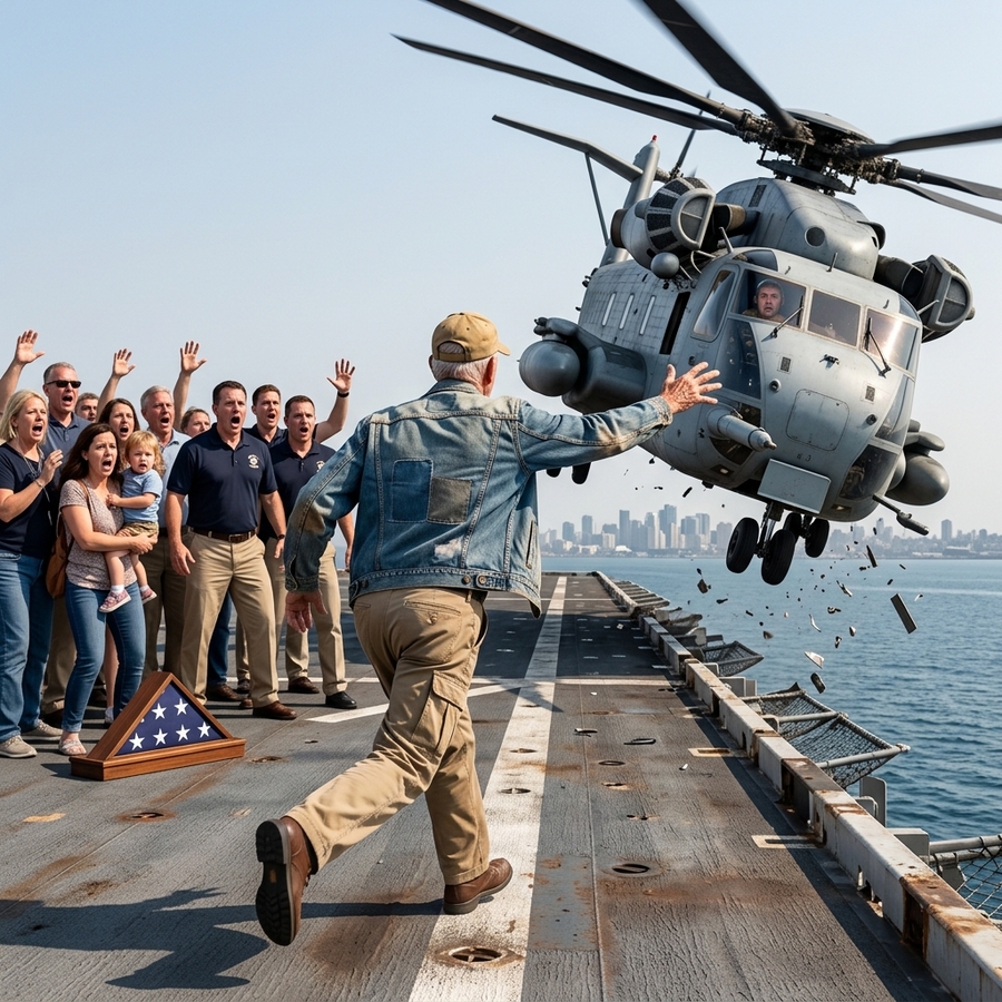79-Year-Old Navy Veteran Saved a Sliding Helicopter While No One Else Could — Then a Retired Admiral Revealed the 53-Year-Old Secret That Shocked The Nation