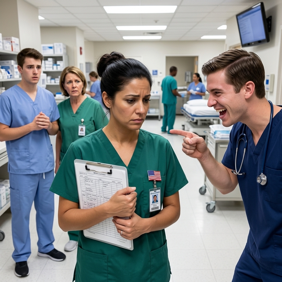 ER Doctor Mocked The Nurse, Saying She Couldn’t Handle Trauma — Unaware She Was a Silver Star SEAL Medic Who Saved His Patient