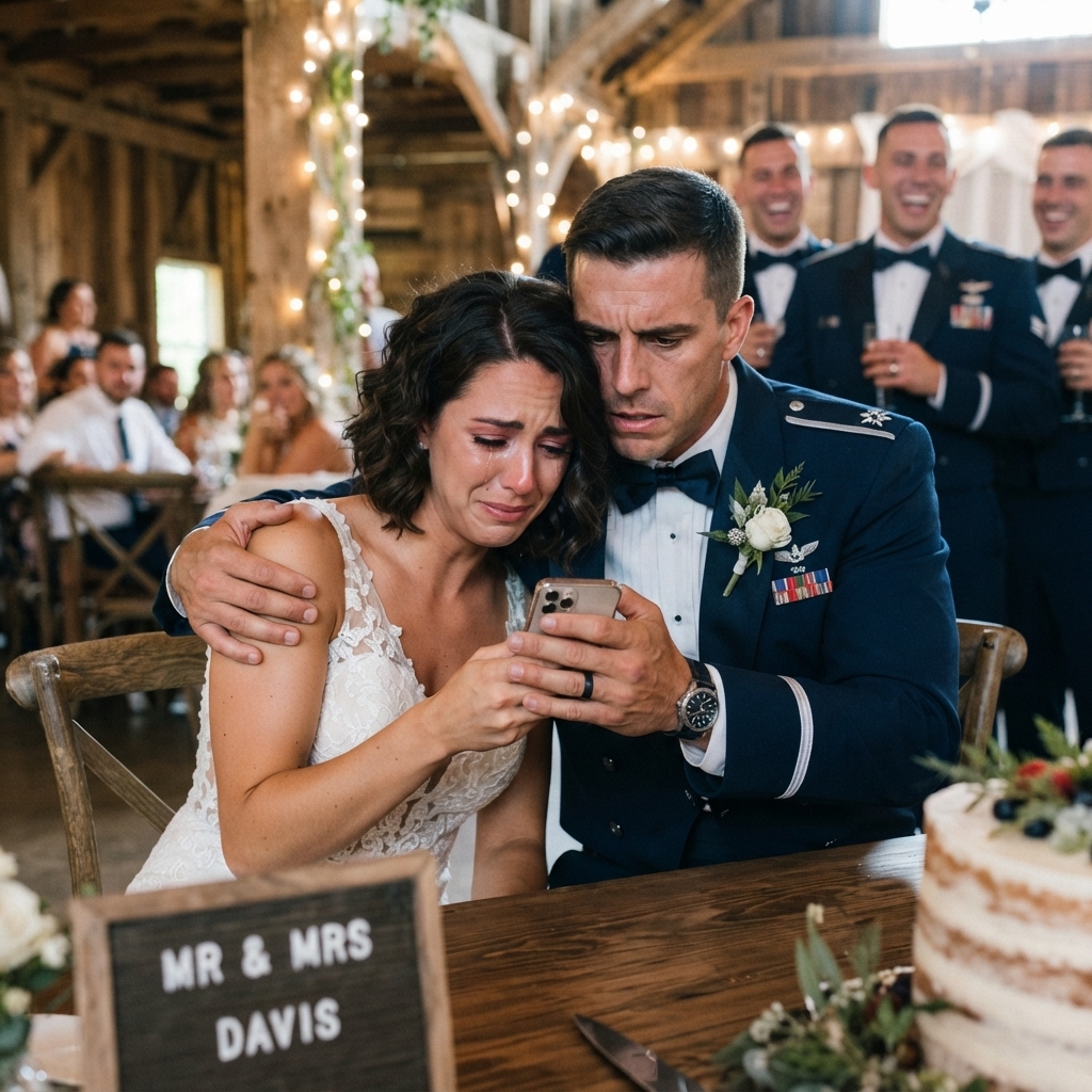 WHOLE STORY: I stood at my own wedding reception, cutting cake with my new husband,