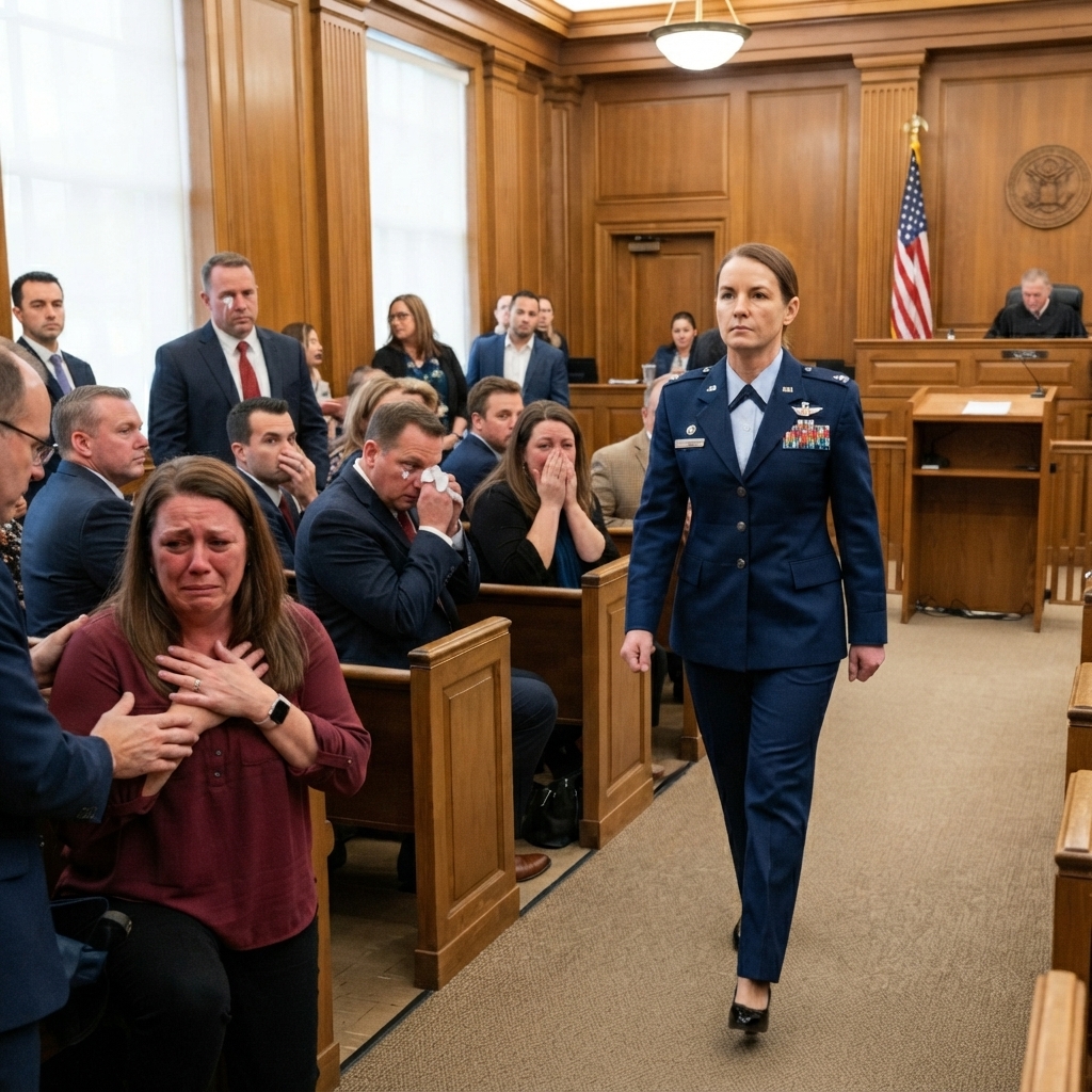 WHOLE STORY: The heavy oak doors groaned open, and I stepped into the federal courtroom in my full dress uniform