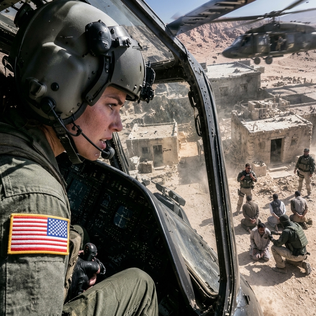 Everyone Thought the Hostages Were Beyond Saving — But One Female Black Hawk Pilot Refused to Give Up and Flew into The Kill Zone
