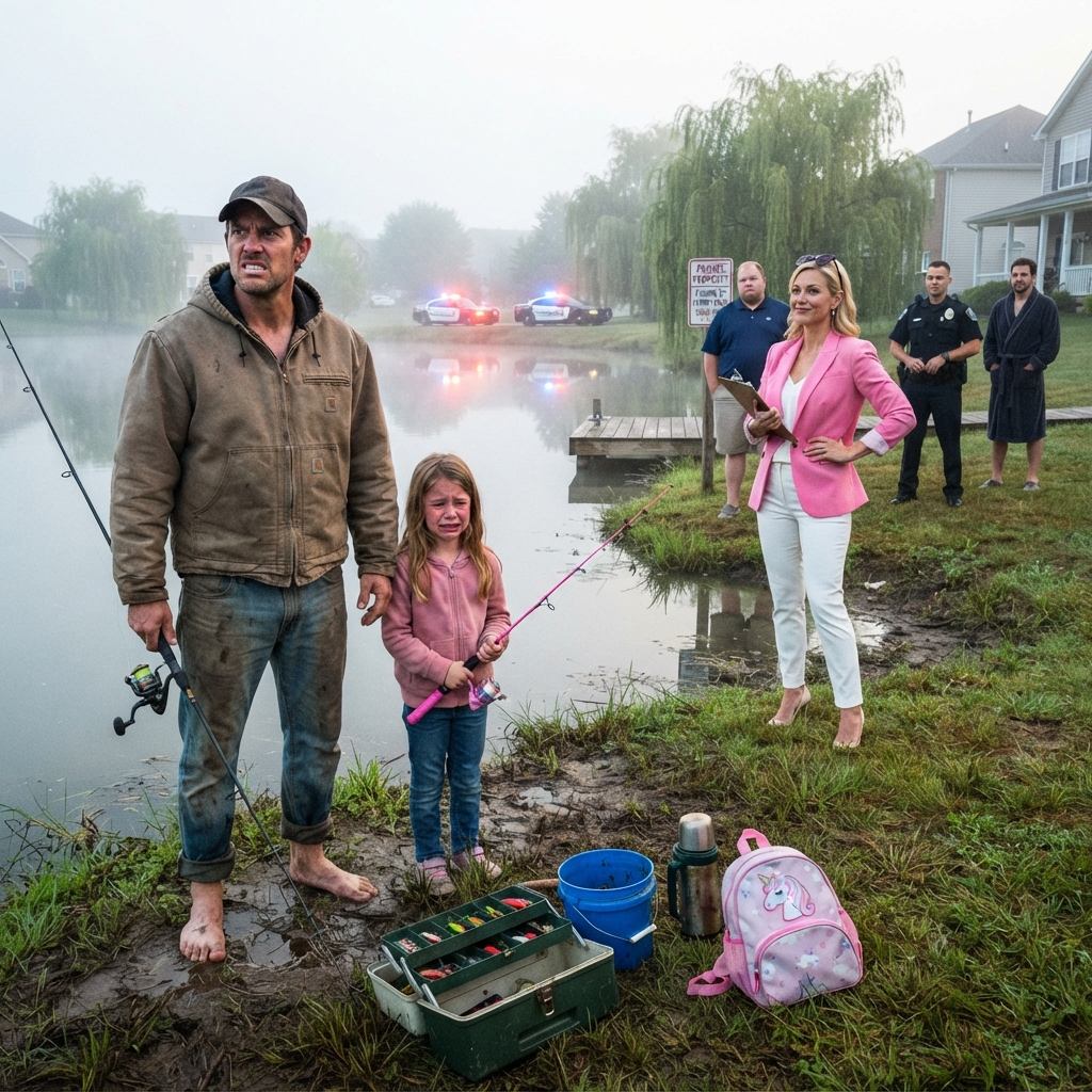 WHOLE STORY: The HOA president called the COPS on me at 6 AM for fishing my own lake