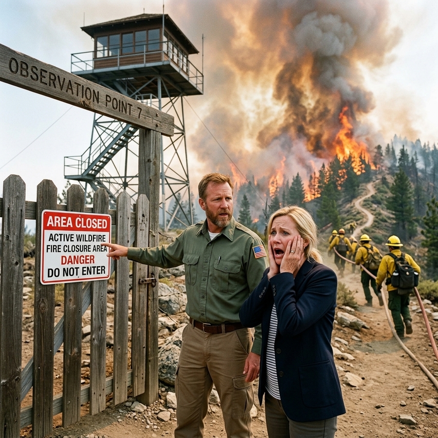 HOA President Blocked the Fire Watchtower for Curb Appeal — Instant Karma Arrived as a Wildfire That Didn’t Ask for Permission