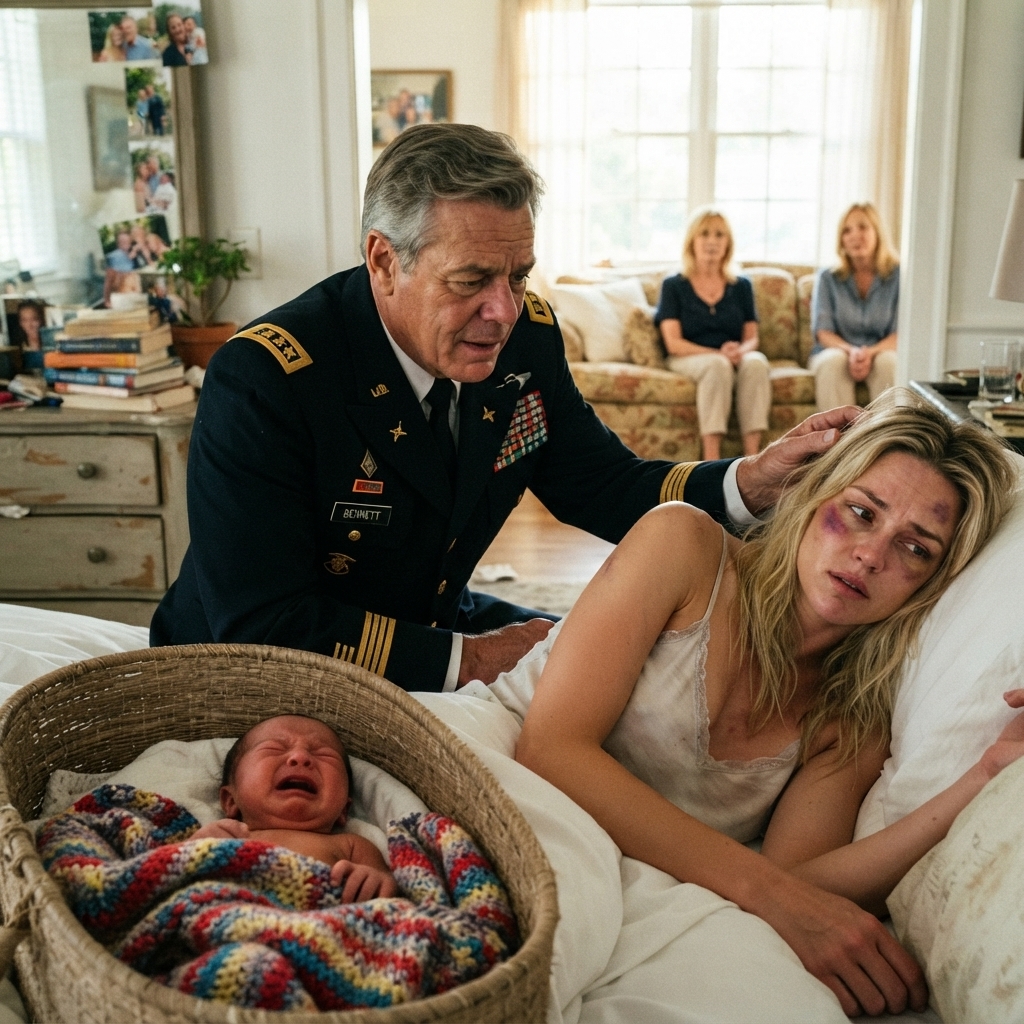 WHOLE STORY: I RETURNED from military duty to meet my newborn grandson—but found my daughter