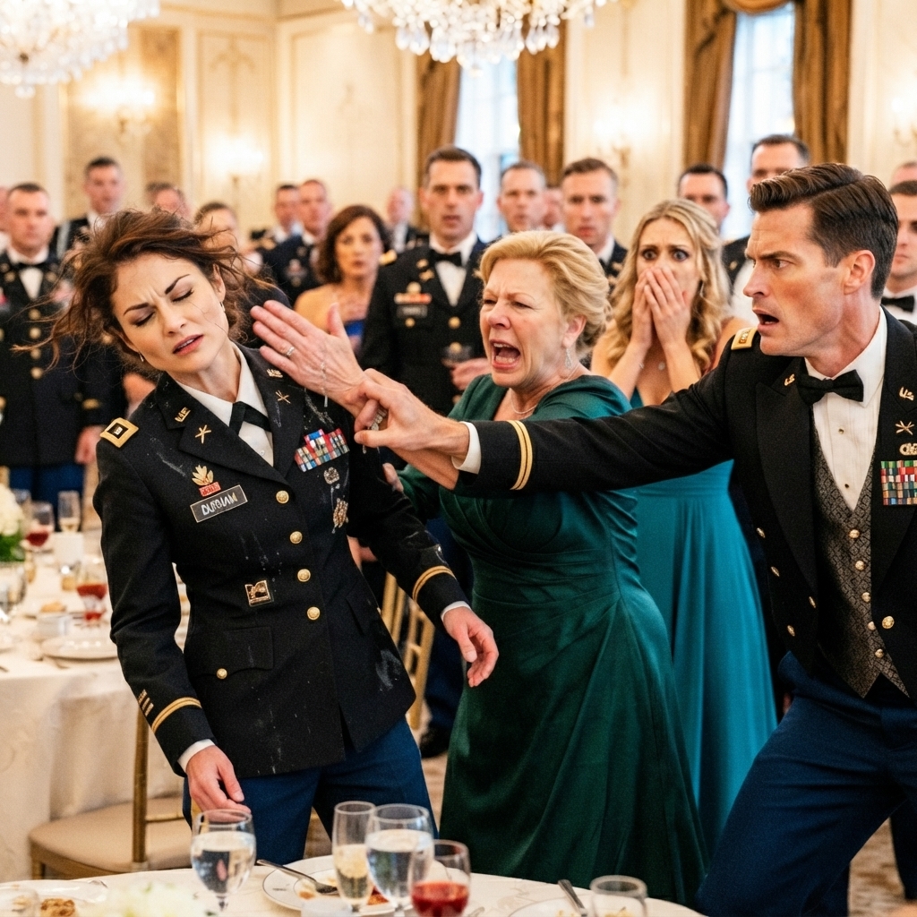 WHOLE STORY: My own mother SLAPPED me across the face at my engagement party because I refused to hand over my father’s military compensation