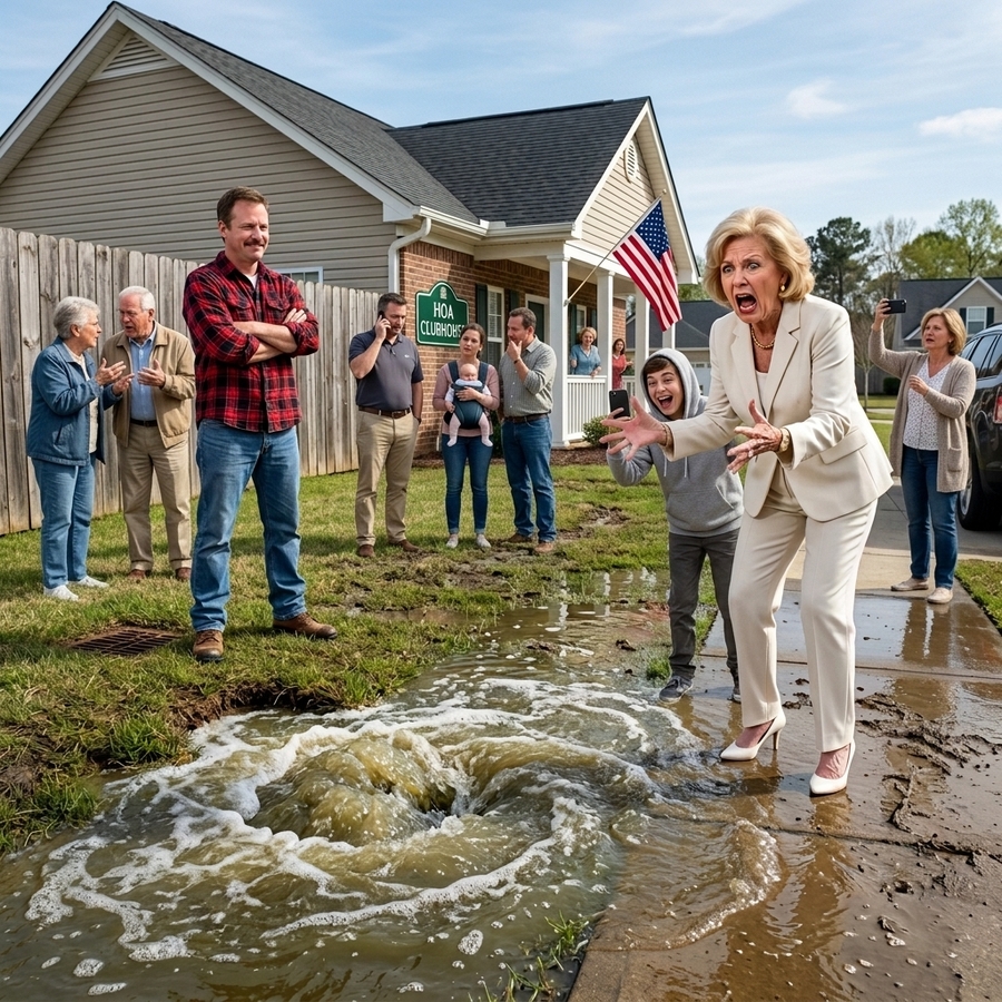 My HOA Drowned My Yard for Years — So I Used 1987 Easement To Send the Water Straight Back to Their Summer Party