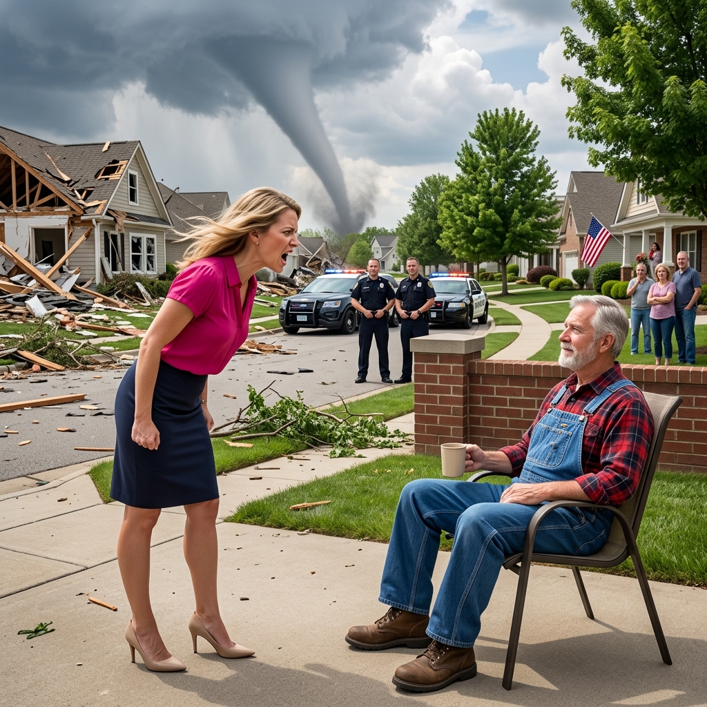 HOA Mocked His Grandpa’s 1937 Shelterbelt as an Eyesore — Then an EF3 Tornado Left Only His Block Still Standing