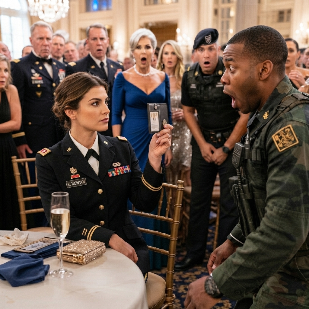 WHOLE STORY: I was the woman they ignored at Table Seven. Until my mother-in-law called MILITARY POLICE