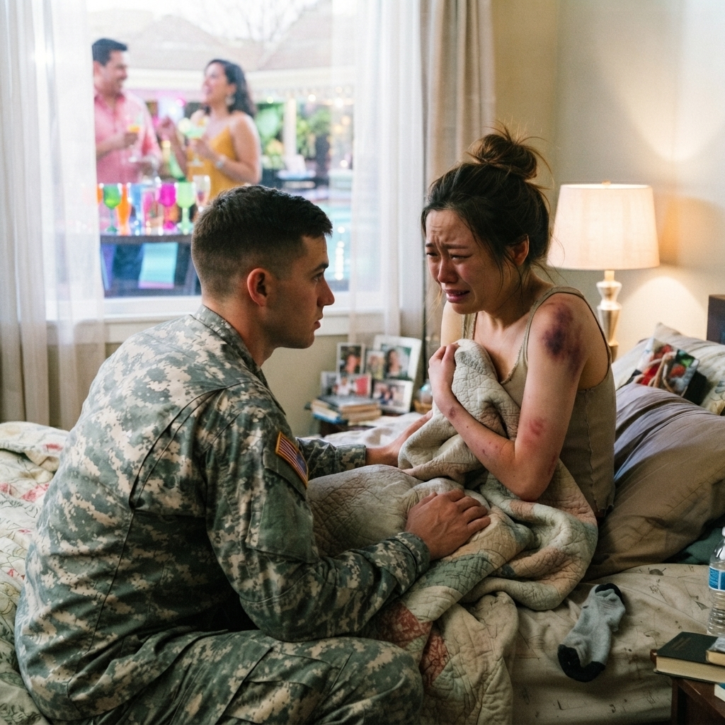 WHOLE STORY: I came home from war to find my wife bruised and broken by my own mother and brother.