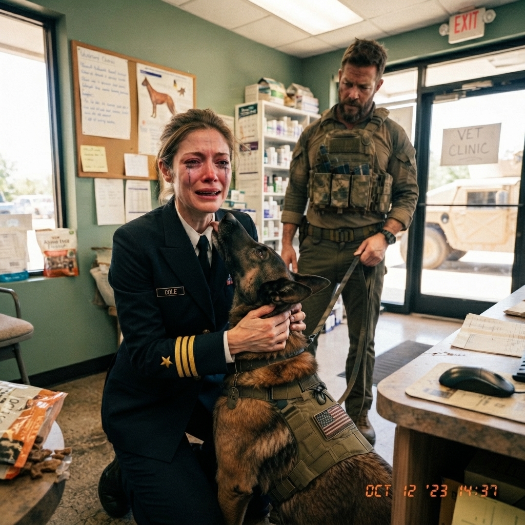 WHOLE STORY: A Navy SEAL WALKED into my clinic with a military dog he claimed had “ended men.”