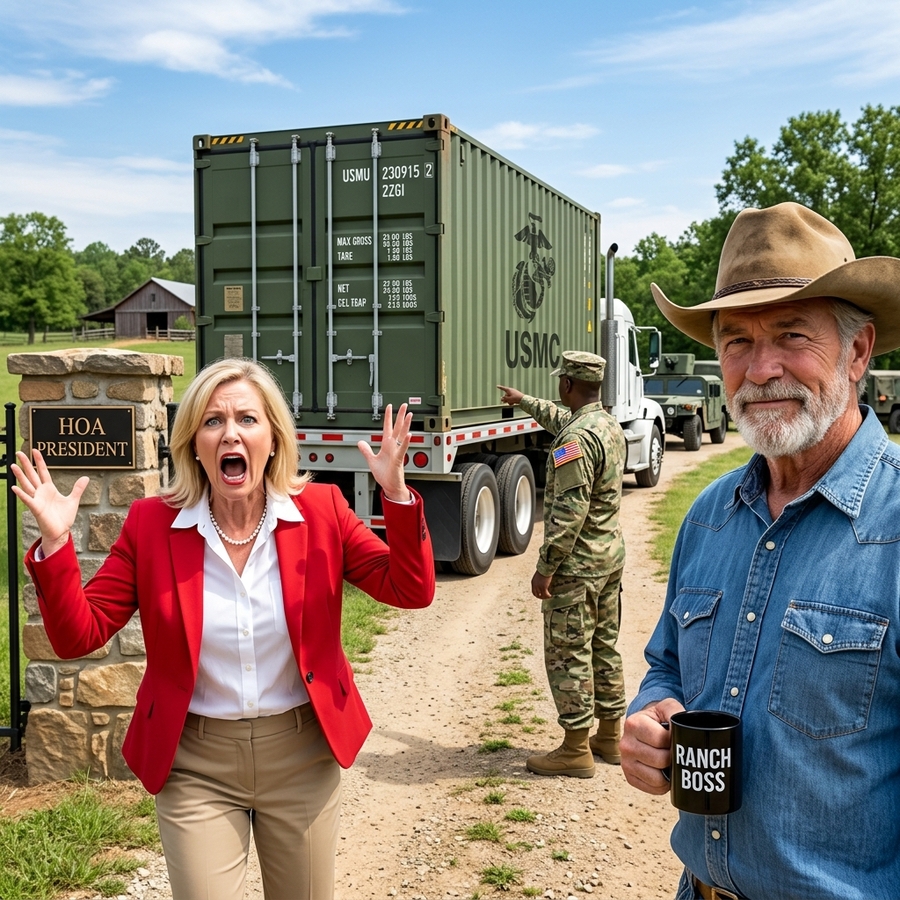 HOA Karen Illegally Seized My Container — But She Never Expected the Military to Come Knocking for Their Missing Gear