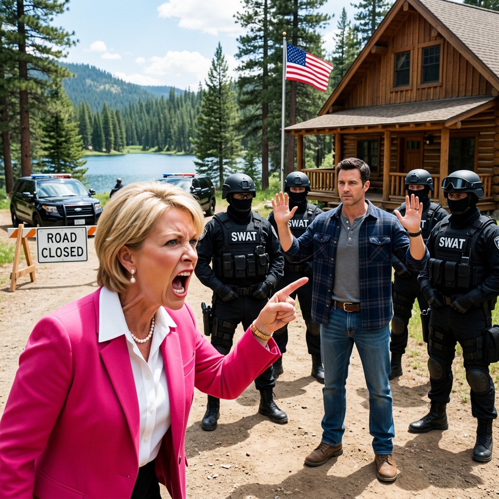HOA President Karen Called SWAT on My Private Cabin — So I Sealed Her Gated Community’s Only Road Overnight