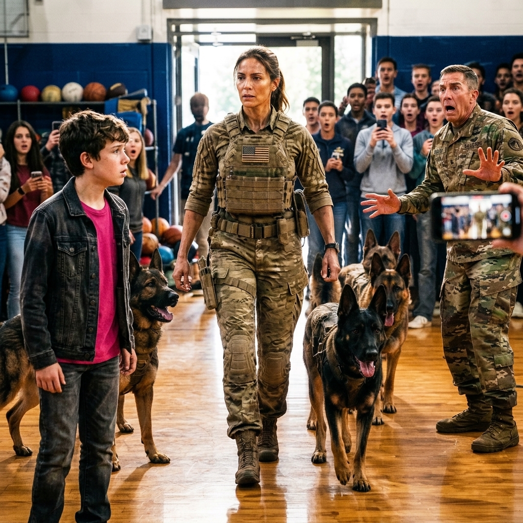 WHOLE STORY: I raised my hand in front of 200 students and told them my mother was a Navy SEAL.