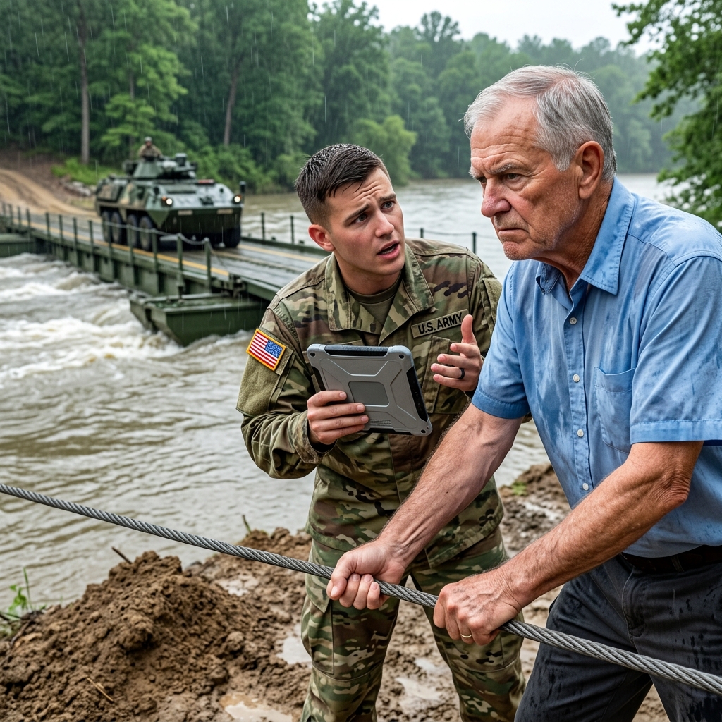 Young Captain Mocked Him as ‘Pops’—Then the 80-Year-Old Vet Built a Bridge the $2M Machine Couldn’t and Saved 340 Marines