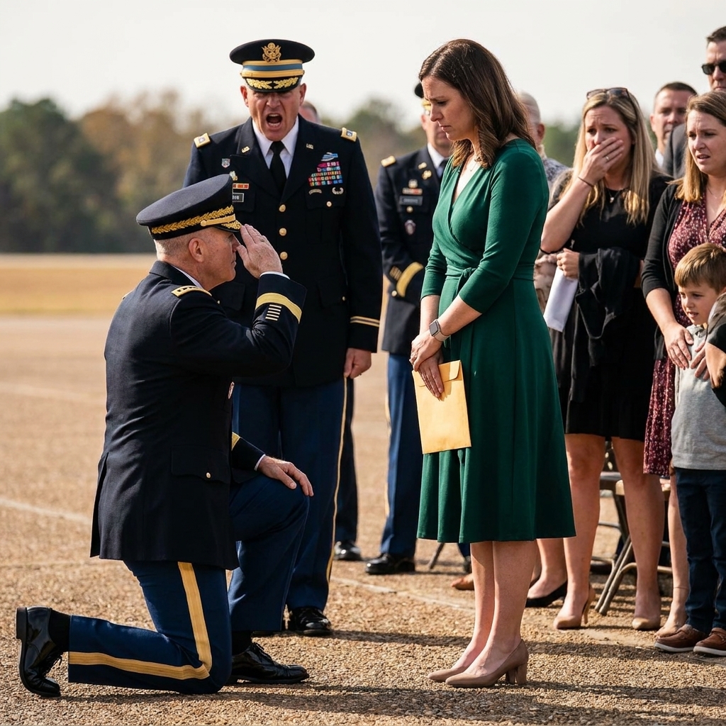 WHOLE STORY: My father-in-law, a brigadier general, had MPs ESCORT me off the parade field