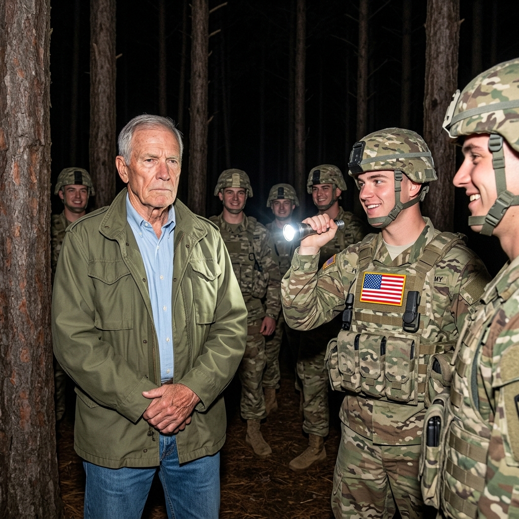 They Mocked the 76-Year-Old “Gramps”—Then Every Night-Vision Screen Died and He Walked 52 Marines Out of Total Darkness
