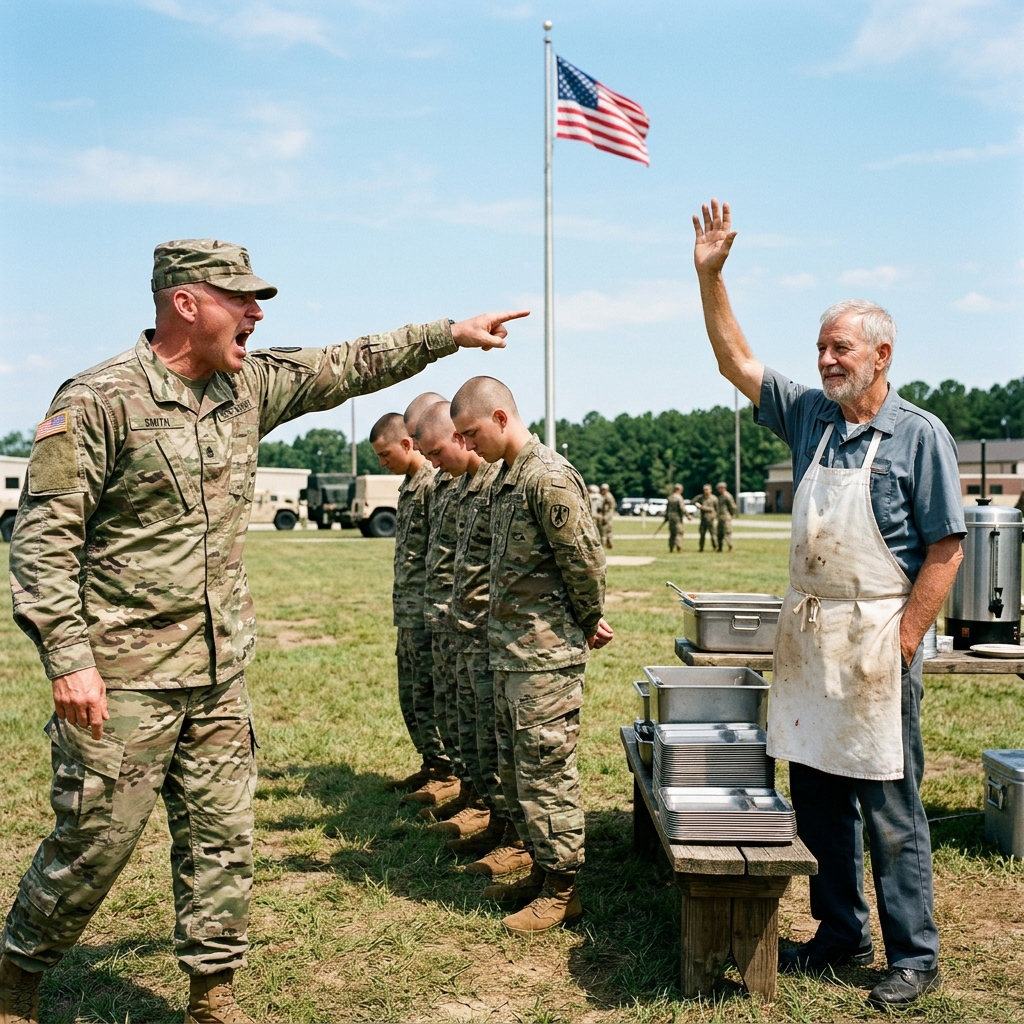 Nobody Noticed the 77-Year-Old Marine Cook Until He Fired One Shot — What Happened Next Stunned the Entire Base