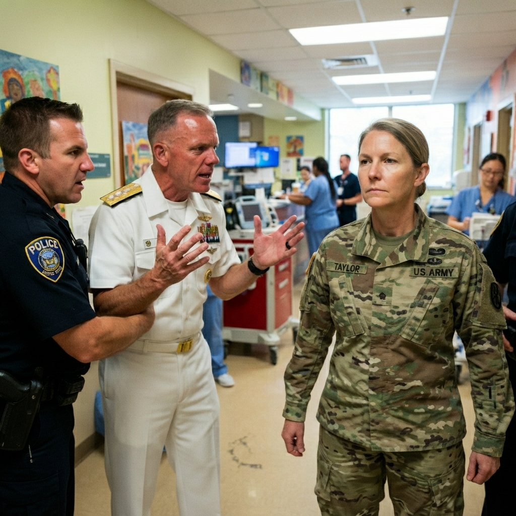 WHOLE STORY: “Ma’am, impersonating a naval officer is a federal crime—especially a SEAL commander. Take off that jacket.”