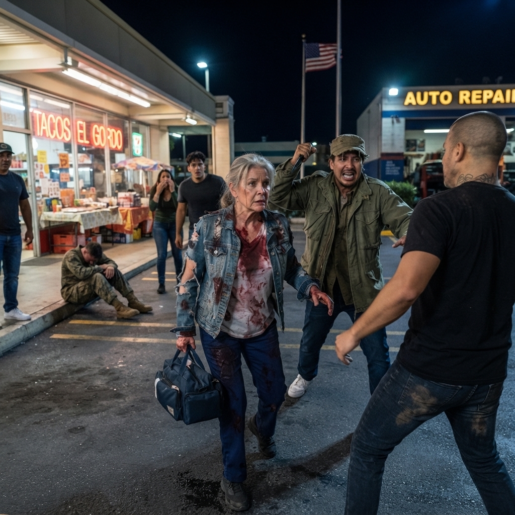 WHOLE STORY: I threw myself between a wounded Marine and a knife-wielding attacker