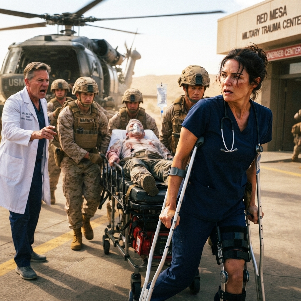 WHOLE STORY: The chief surgeon called me a LIABILITY and banished me to the supply room during a military emergency
