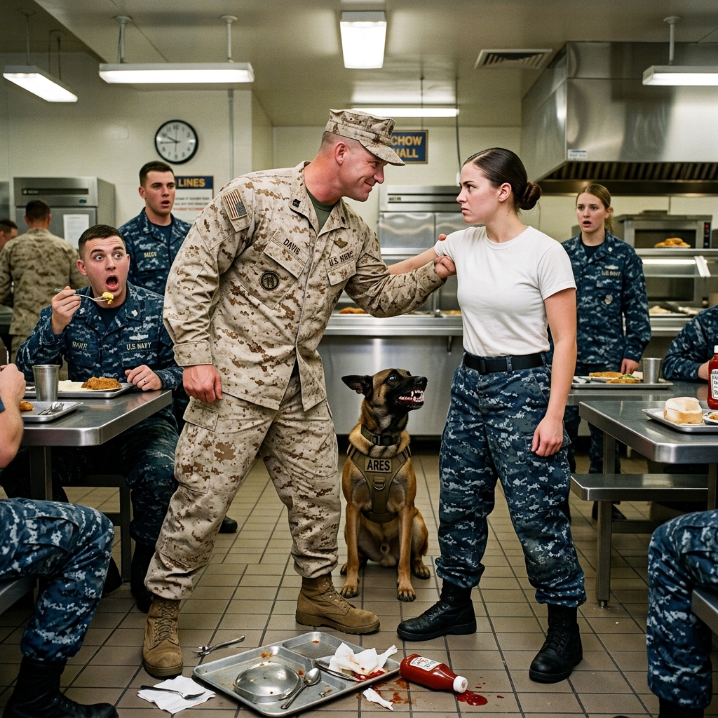 WHOLE STORY: I was a woman alone in the mess hall when a Marine NCO grabbed my arm