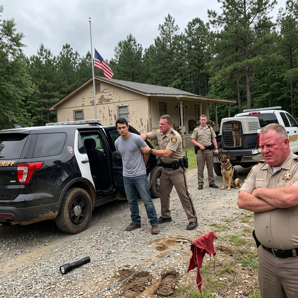 WHOLE STORY: The black sheriff’s SUV IDLED at my gravel turnoff for six minutes too long