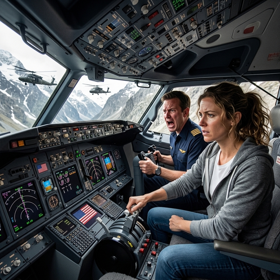 They Mocked the Hungover Woman in Seat 7C — Then the Autopilot Failed and Black Hawks Radioed: “Wake Her Up, NOW!”