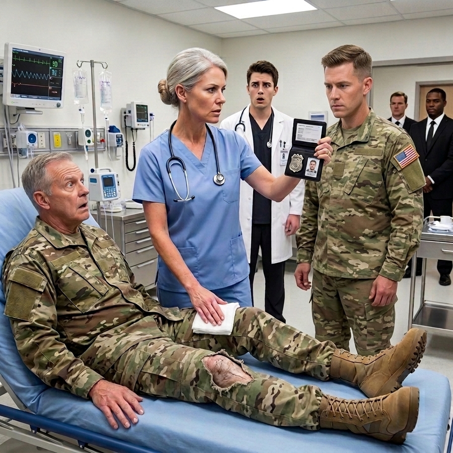 Three-Star General Humiliated The Nurse, Demanded A “Real Doctor” — Until She Pulled Out Her Military ID To Show Him Who She Really Was
