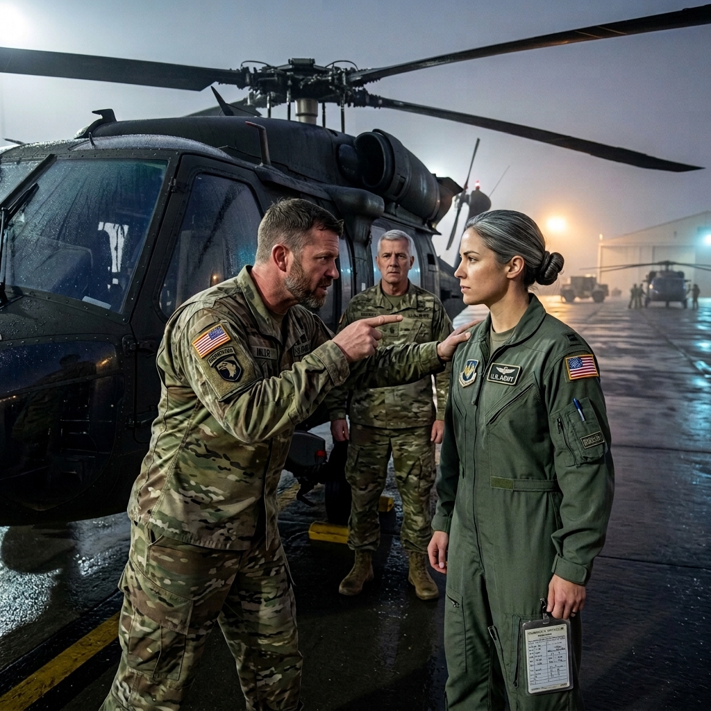 Sergeant Sneered “This Bird Is For Real Crews Only” — Then The Grounded Female Pilot Made 9 Impossible Flights To Save 52 Soldiers