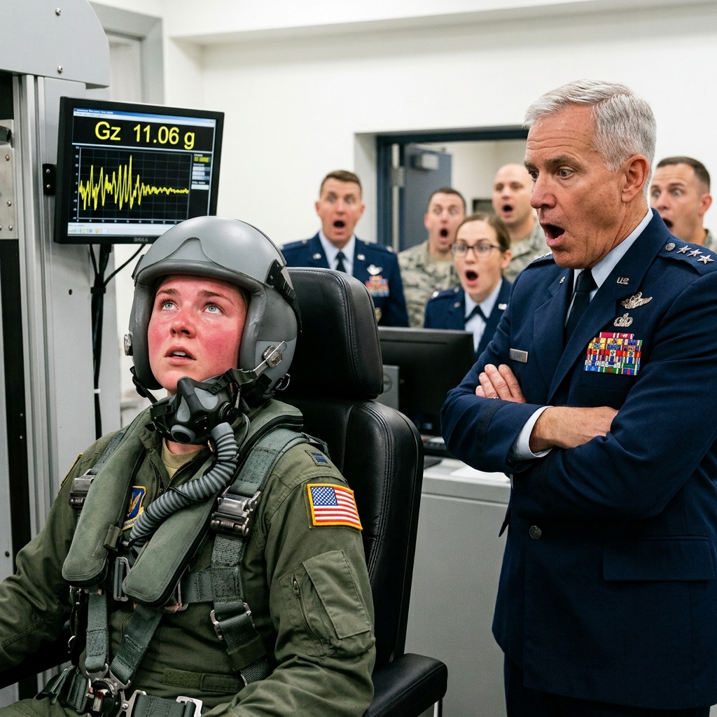 A General Told a Female Pilot Her Biology Couldn’t Handle 11 Gs — She Flew Blind and Broke the Record
