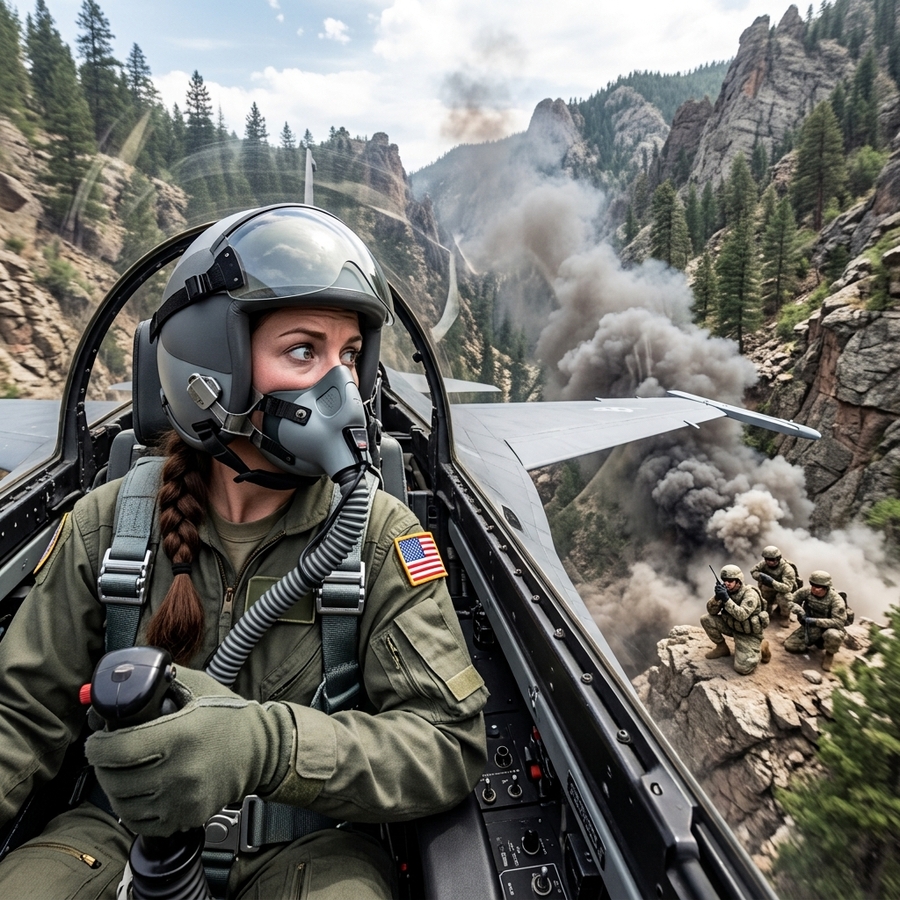 No One Believed An A-10 Warthog Could Fly That Low — Until The Woman They Called “Grandma” Arrived and Saved 14 Soldiers