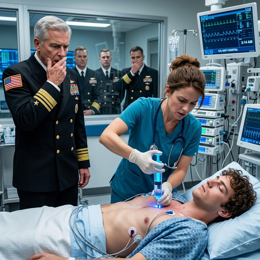 “The Admiral’s Son Was Pronounced Dead—Then an Undercover Nurse Used a Forbidden Ritual to Bring Him Back.”