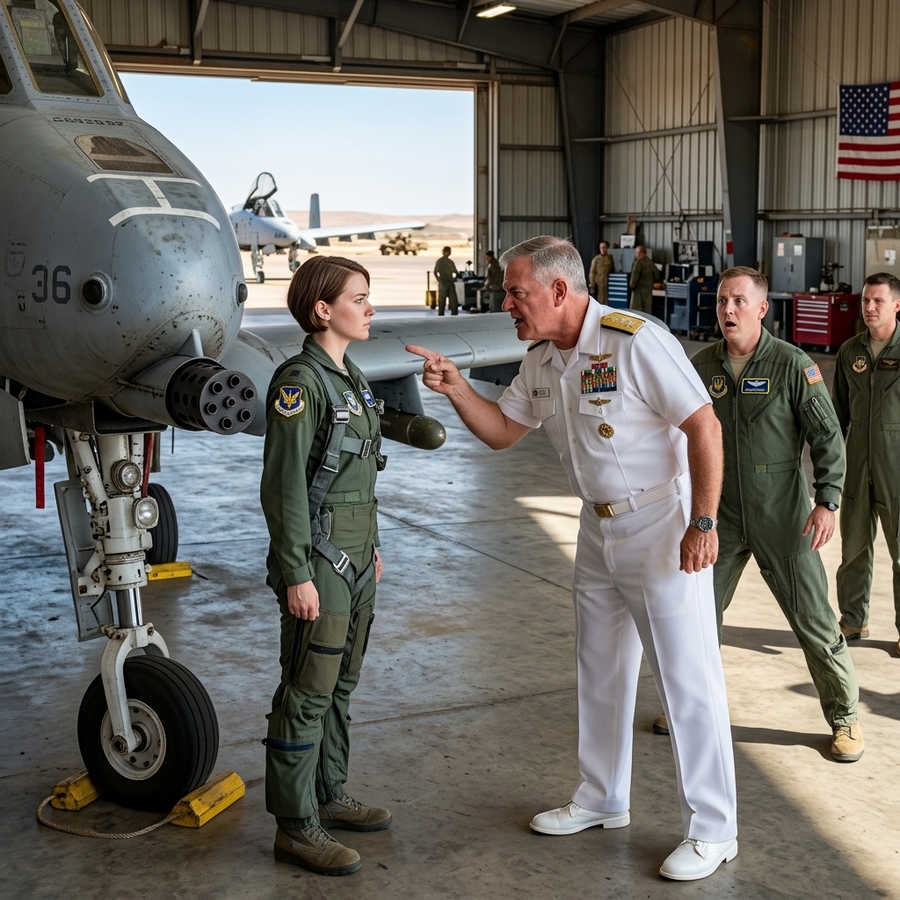 Navy SEAL Admiral Mocked Female Pilot’s “Iron Widow” Call Sign — Until He Saw Her Ring and Collapsed in Shock