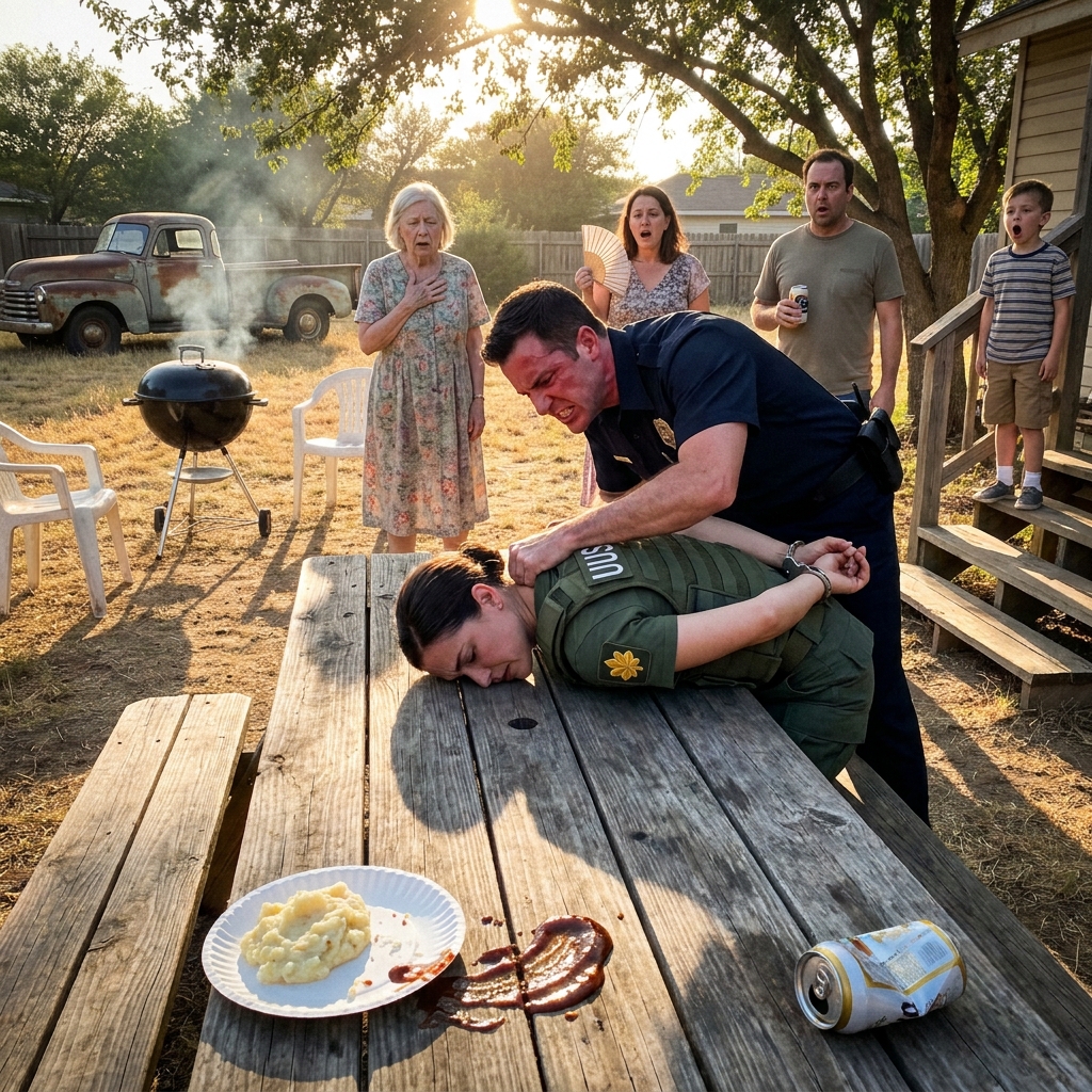 WHOLE STORY: My cousin Tyler slammed me face-first into the picnic table at our family BBQ