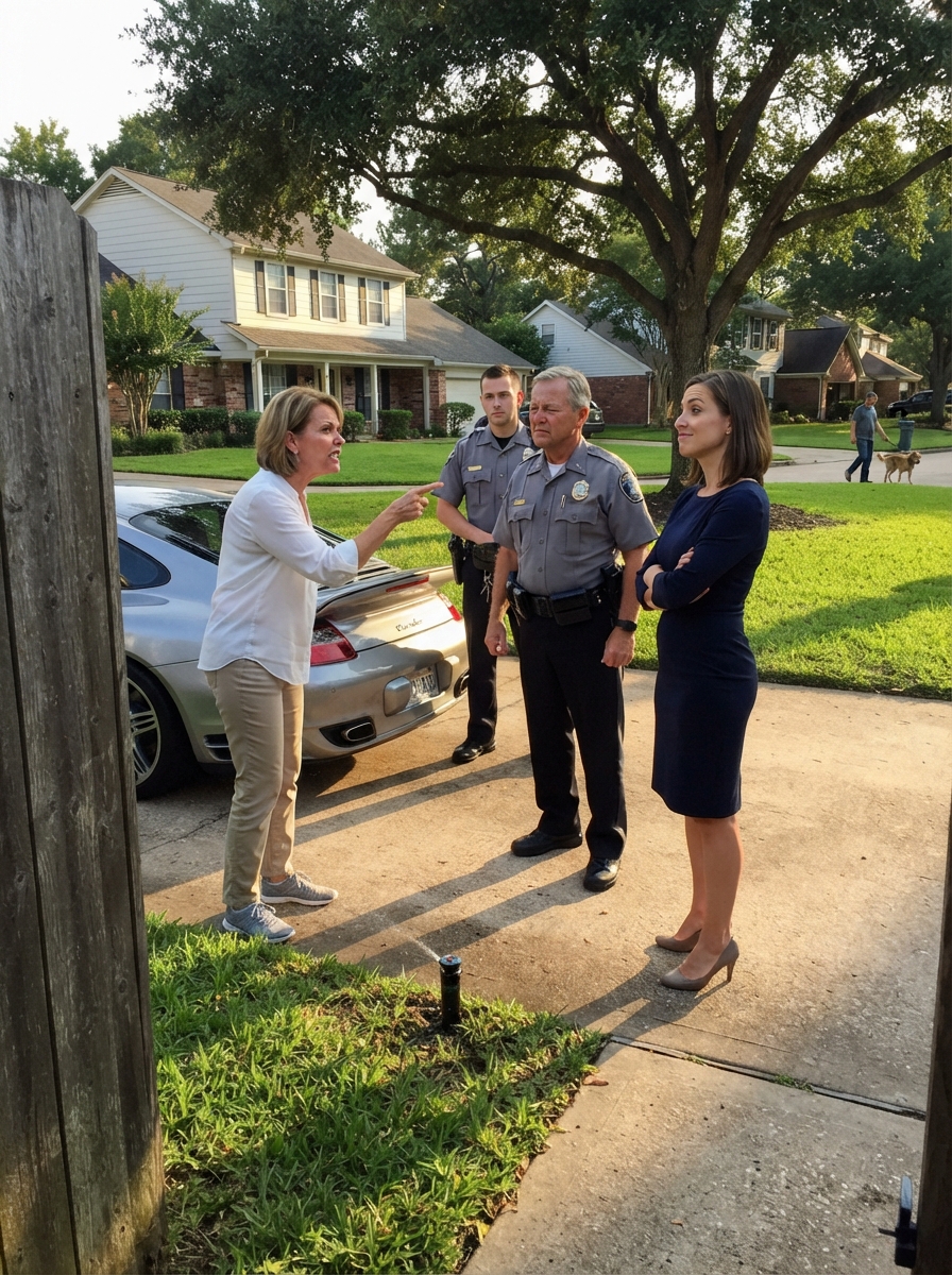 WHOLE STORY: MY WIFE HAD BEEN HOME LESS THAN TWO MINUTES when the police cars pulled up behind her Porsche