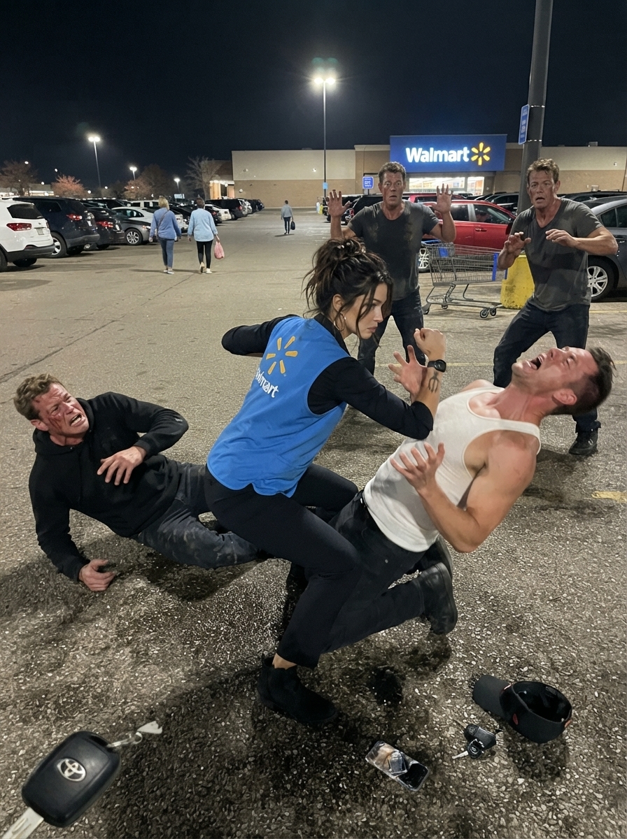 WHOLE STORY: The night four men trapped me in a Walmart parking lot, I BEGGED them to walk away