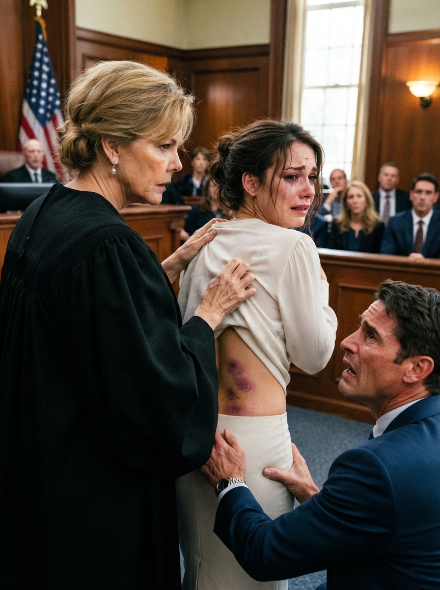 WHOLE STORY: THE MOMENT I STOPPED BEING JUST A MOTHER. The marks across my daughter’s back told a story