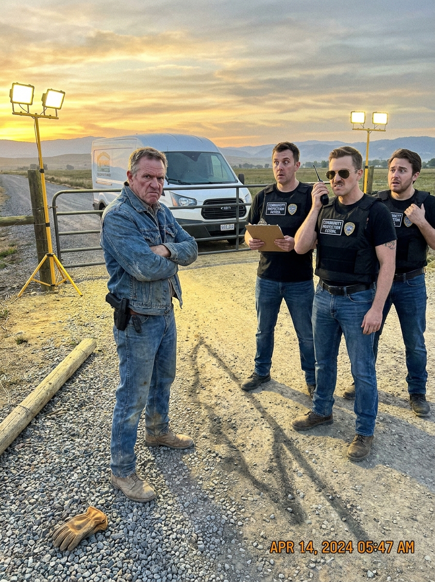WHOLE STORY: Three men in fake tactical vests stepped out, claiming to be “Community Inspection Patrol.”