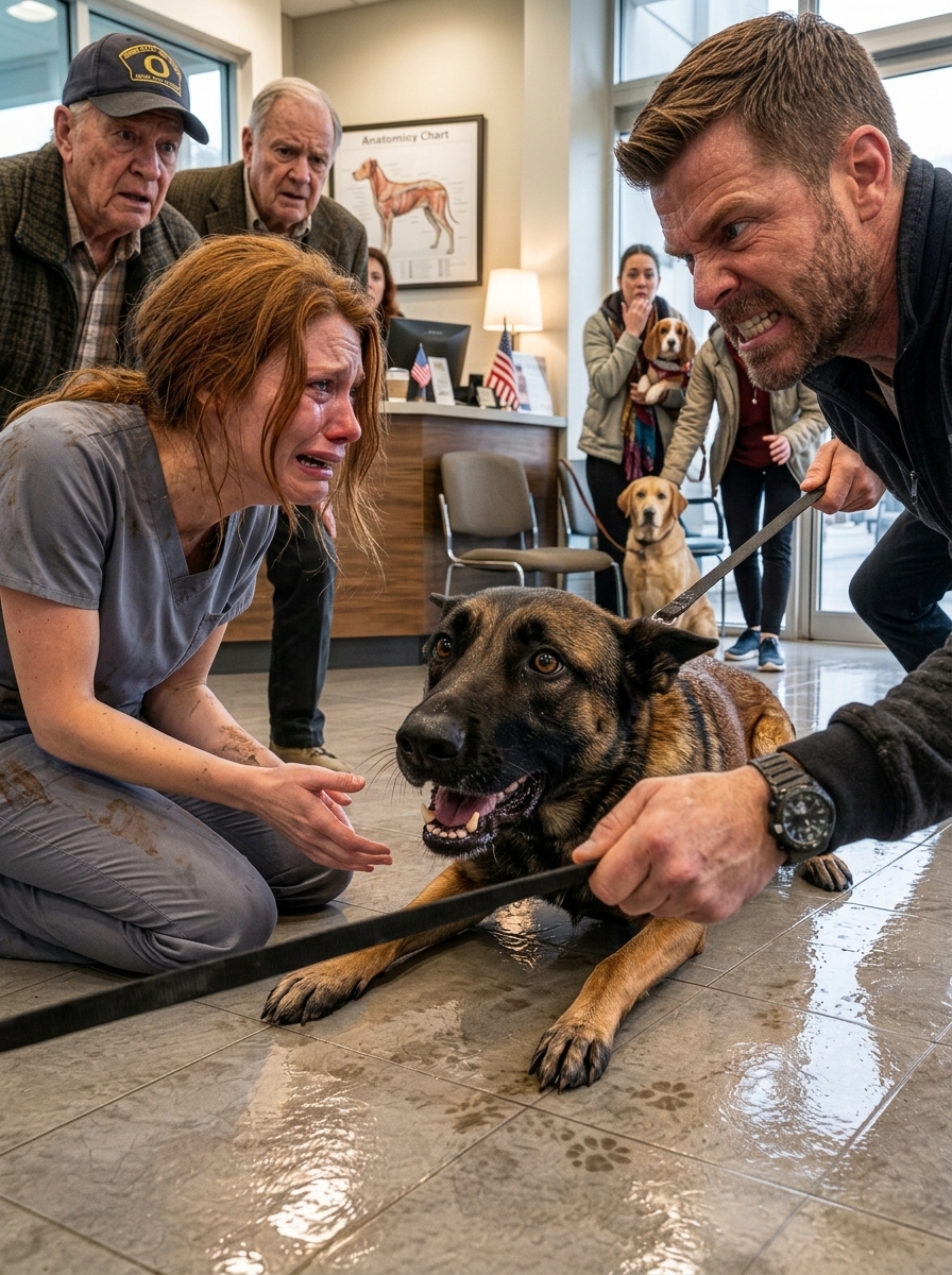WHOLE STORY:  A Navy SEAL smirked as he warned me his K9 had “ended men” and told me to keep my hands visible