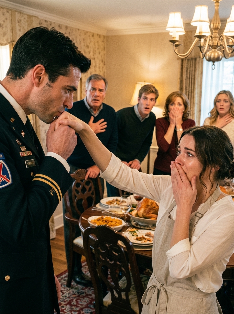 WHOLE STORY: I spent FIFTEEN YEARS serving my country in silence, but on Thanksgiving my family handed me an APRON